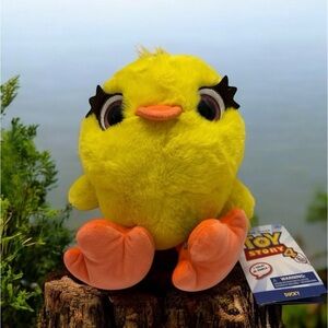 Disney Pixar Toy Story 4 Ducky Talking Plush - Press Foot to Hear Phrases!
